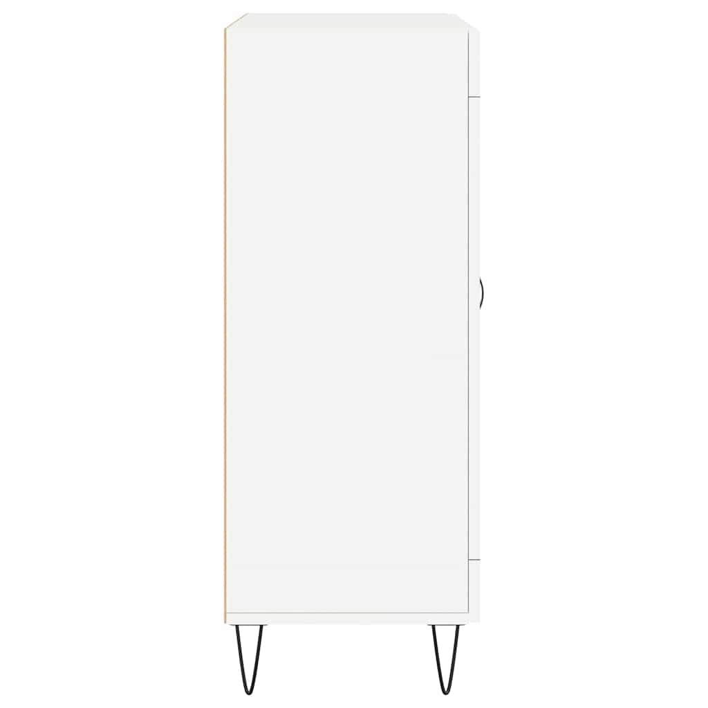 Sideboard White 69,5x34x90 cm Engineered Wood