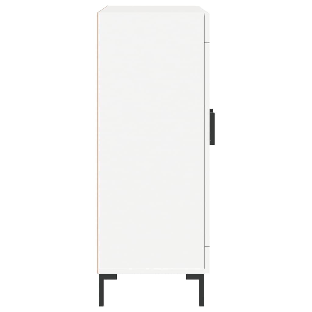 Sideboard White 69.5x34x90 cm Engineered Wood