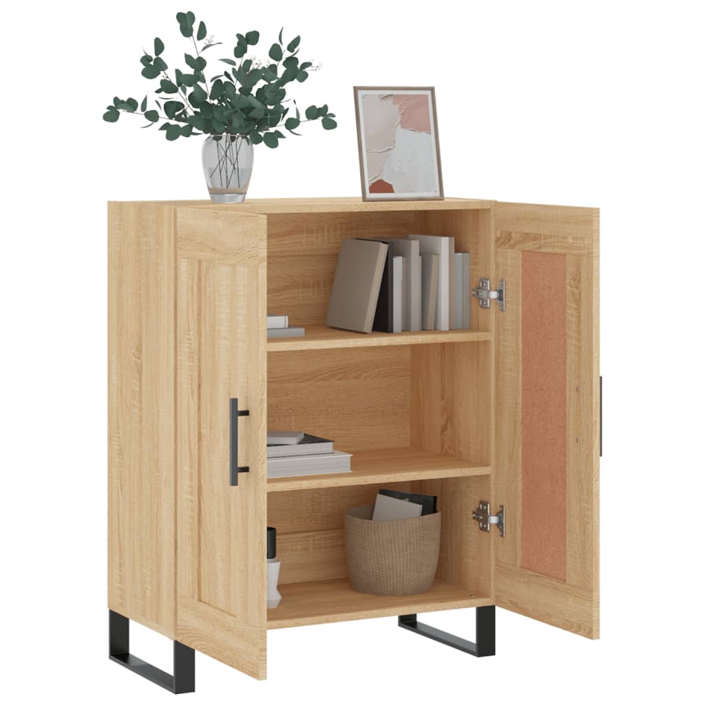 Sideboard Sonoma Oak 69.5x34x90 cm Engineered Wood