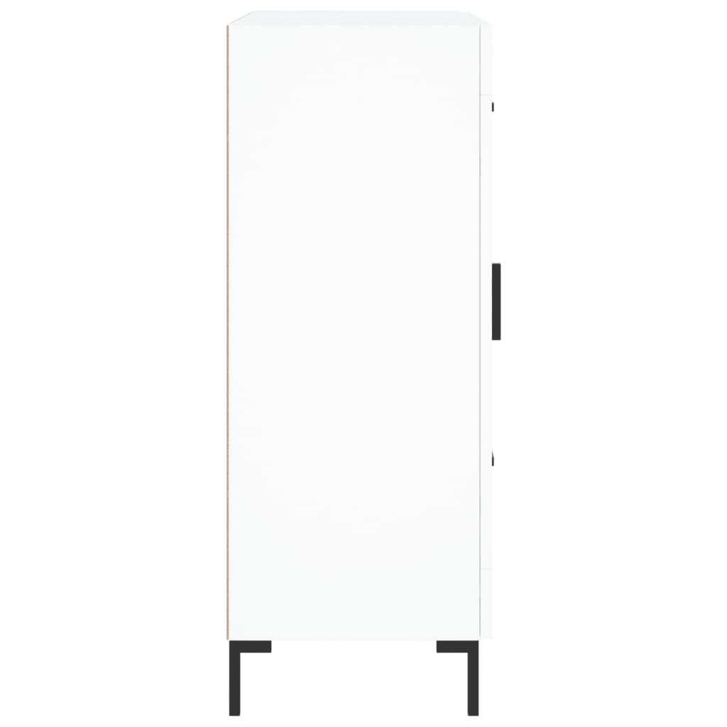 Sideboard White 69,5x34x90 cm Engineered Wood