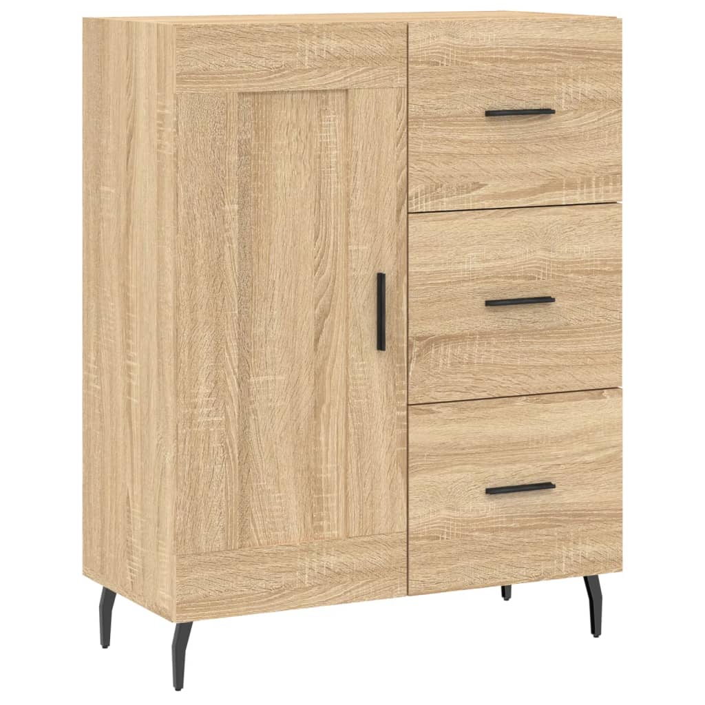 Sideboard Sonoma Oak 69,5x34x90 cm Engineered Wood
