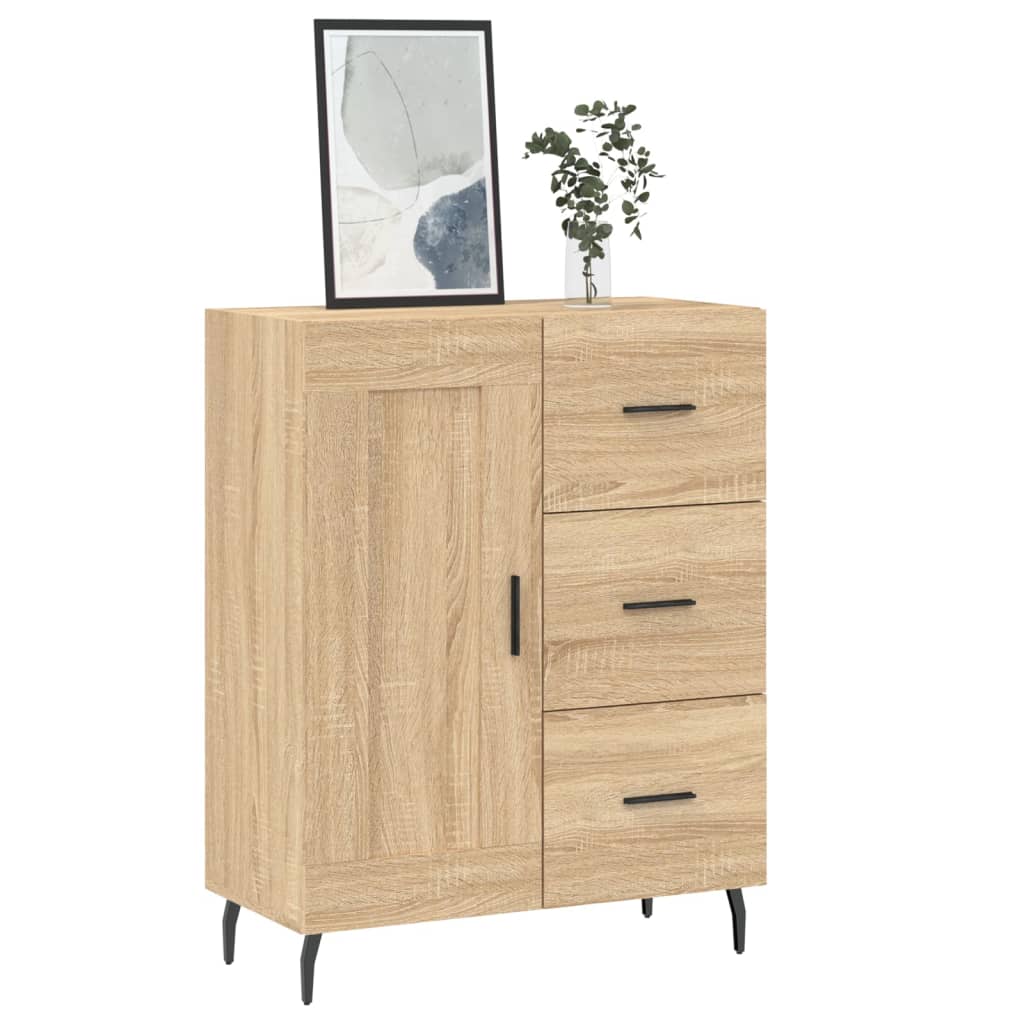Sideboard Sonoma Oak 69,5x34x90 cm Engineered Wood