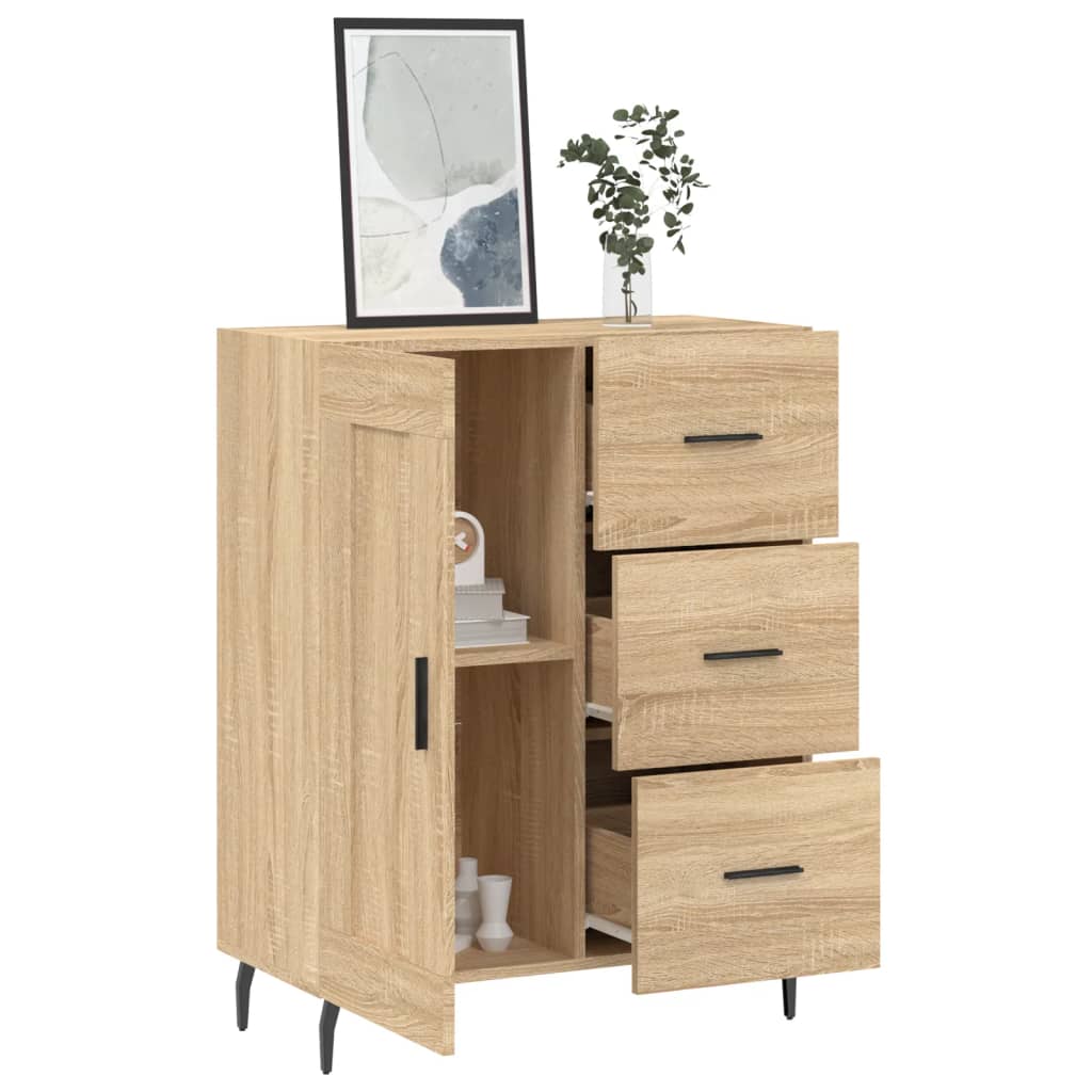 Sideboard Sonoma Oak 69,5x34x90 cm Engineered Wood