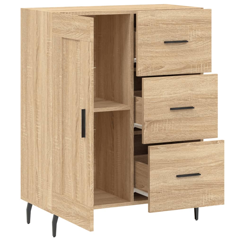 Sideboard Sonoma Oak 69,5x34x90 cm Engineered Wood