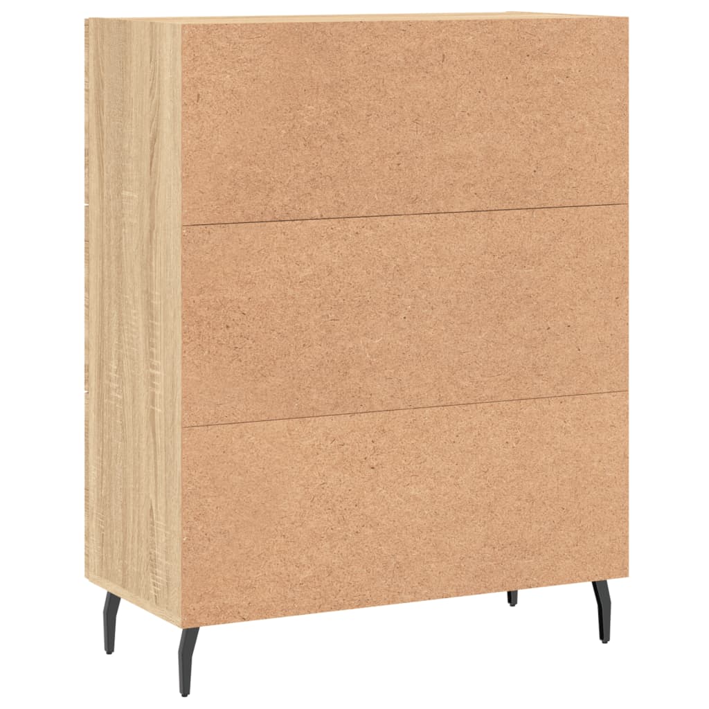 Sideboard Sonoma Oak 69,5x34x90 cm Engineered Wood