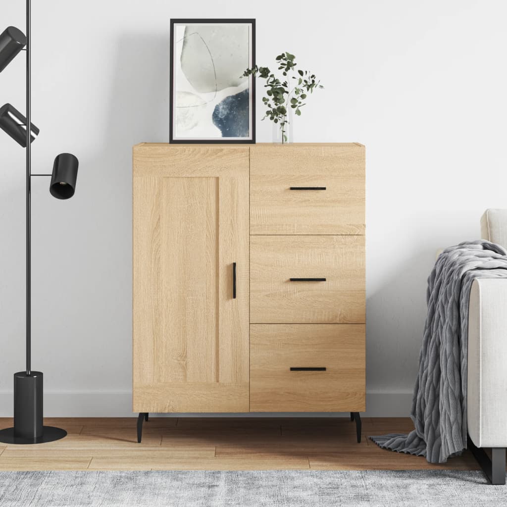 Sideboard Sonoma Oak 69,5x34x90 cm Engineered Wood