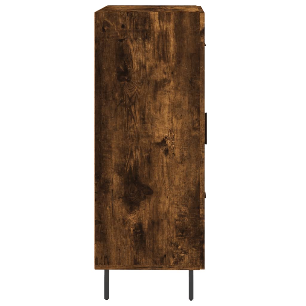 Sideboard Smoked Oak 69,5x34x90 cm Engineered Wood