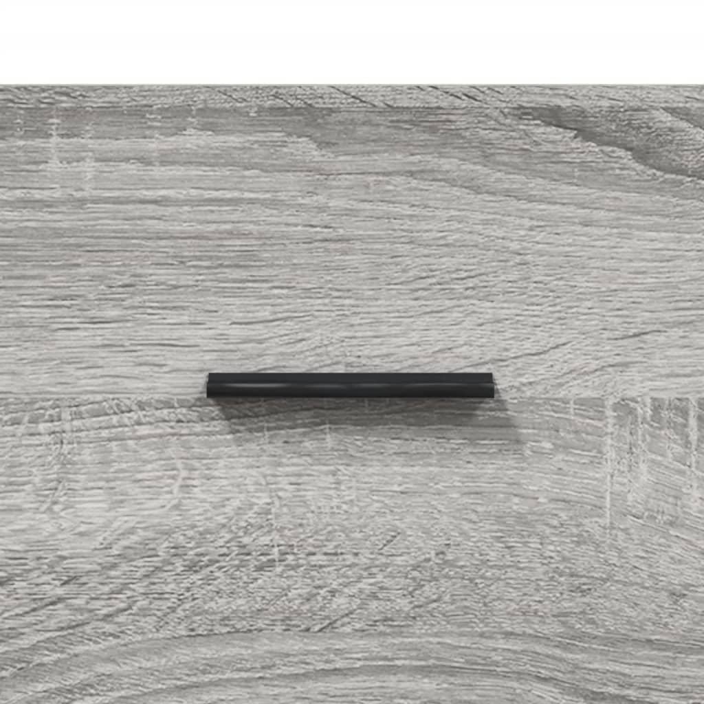 Sideboard Grey Sonoma 69,5x34x90 cm Engineered Wood