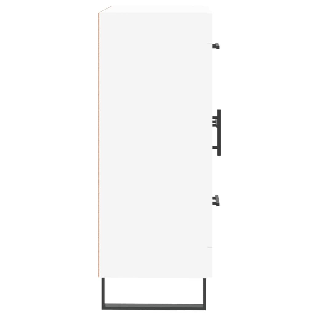 Sideboard White 69,5x34x90 cm Engineered Wood