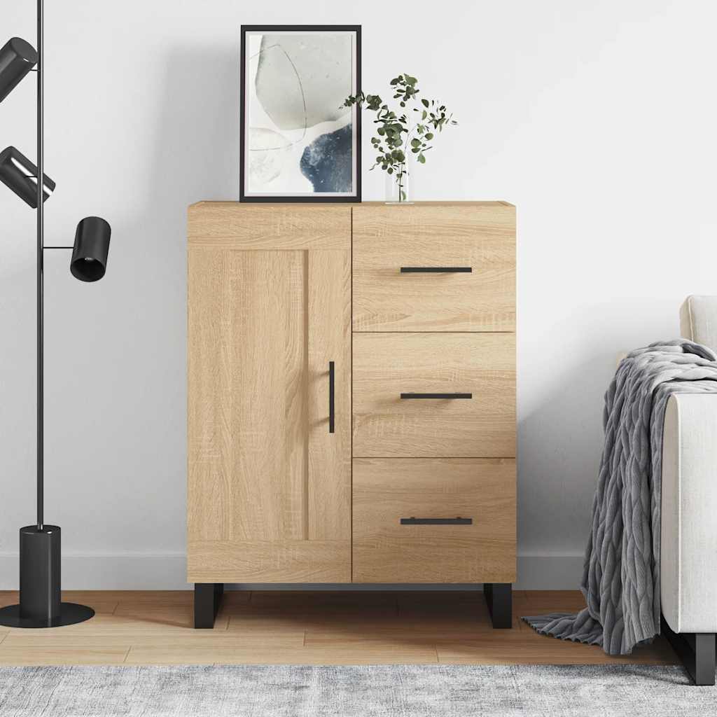 Sideboard Sonoma Oak 69,5x34x90 cm Engineered Wood