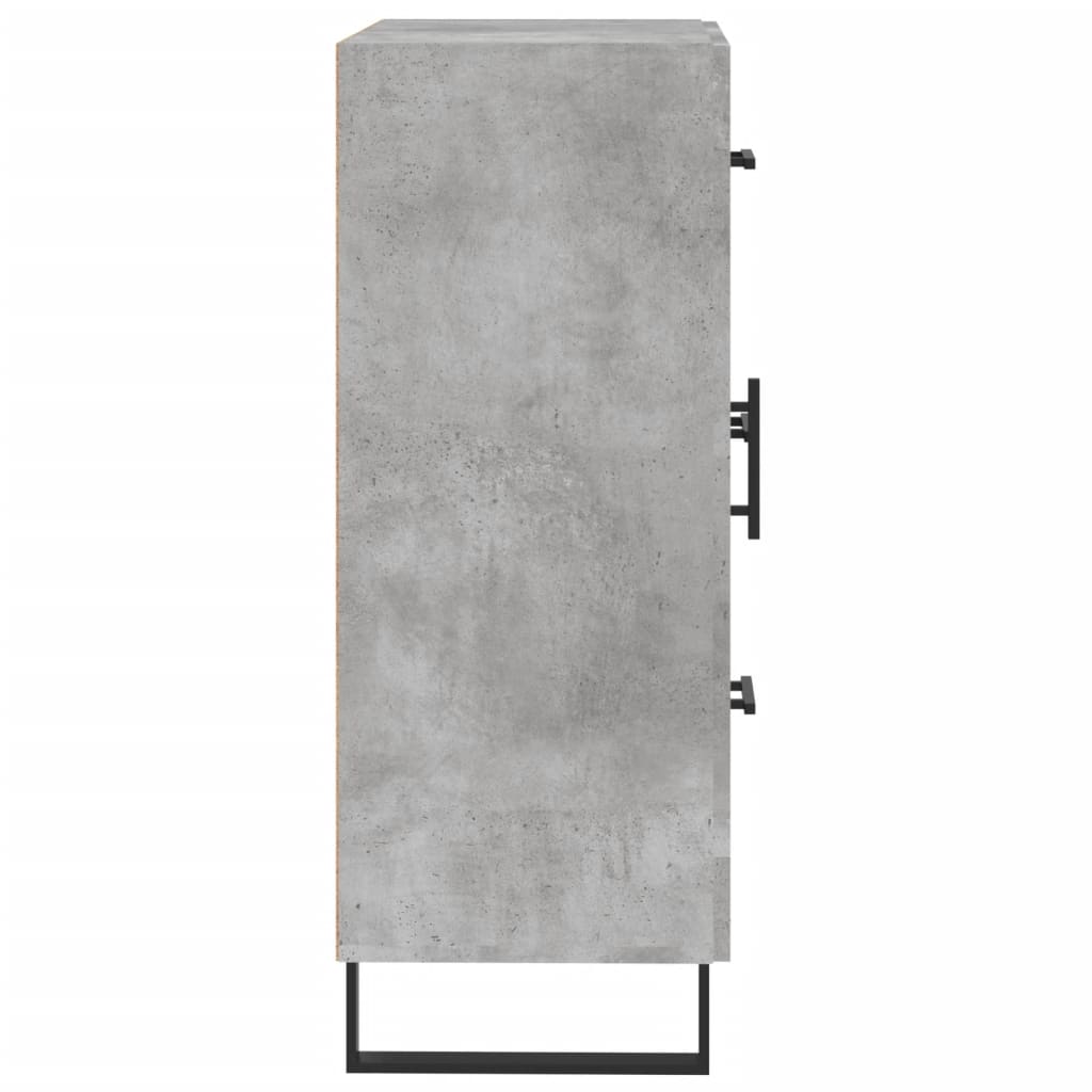 Sideboard Concrete Grey 69,5x34x90 cm Engineered Wood