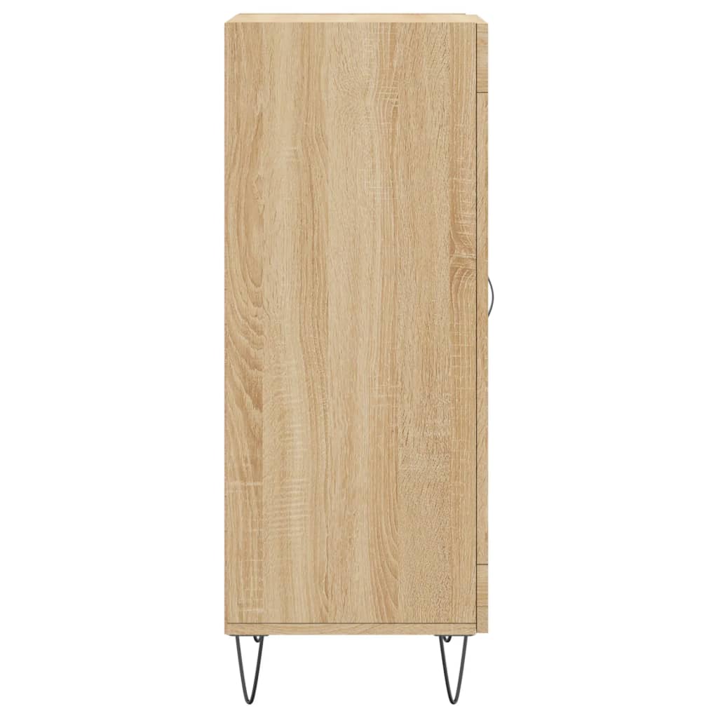 Sideboard Sonoma Oak 34.5x34x90 cm Engineered Wood