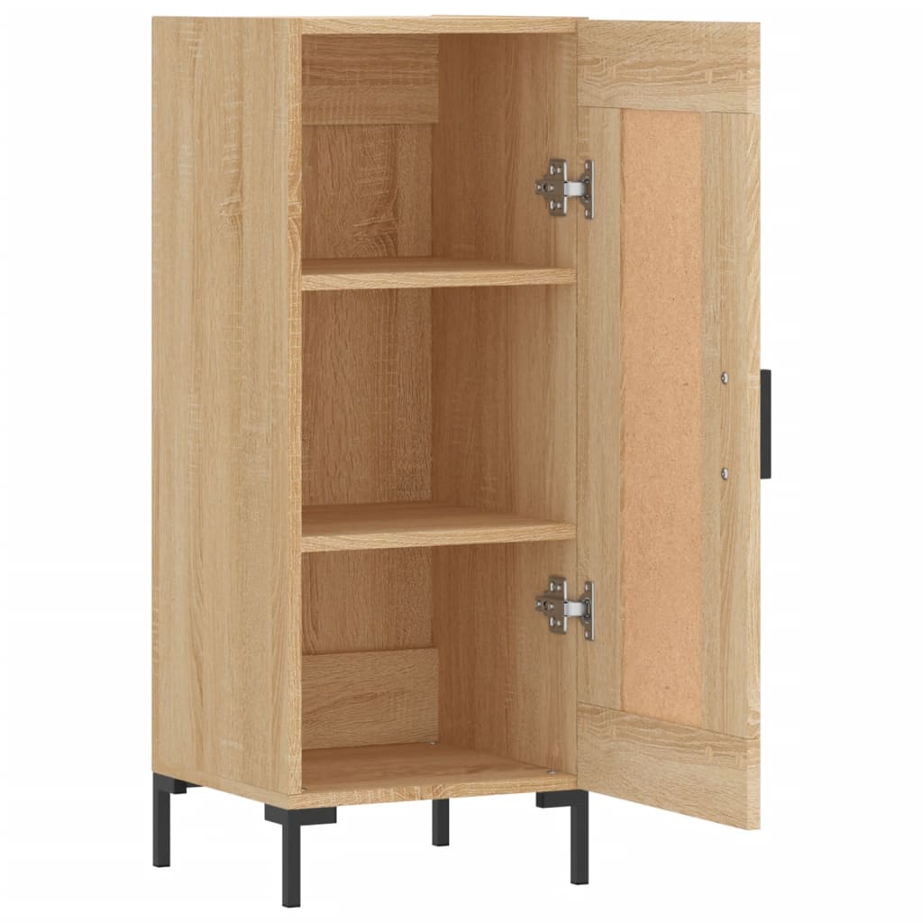 Sideboard Sonoma Oak 34.5x34x90 cm Engineered Wood