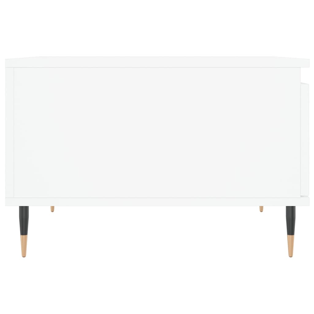 Coffee Table White 55x55x36,5 cm Engineered Wood