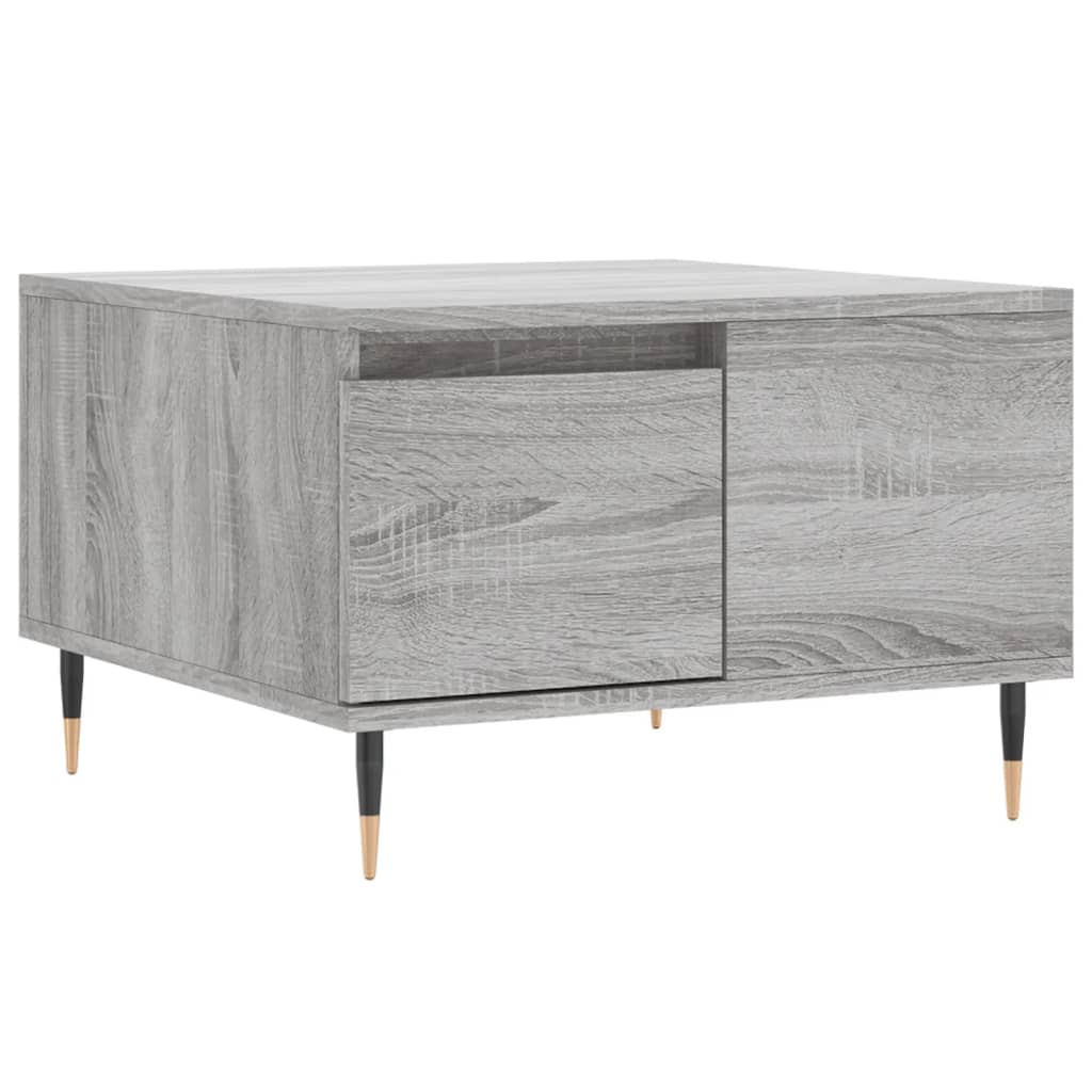 Coffee Table Grey Sonoma 55x55x36,5 cm Engineered Wood