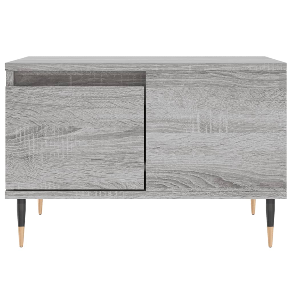 Coffee Table Grey Sonoma 55x55x36,5 cm Engineered Wood