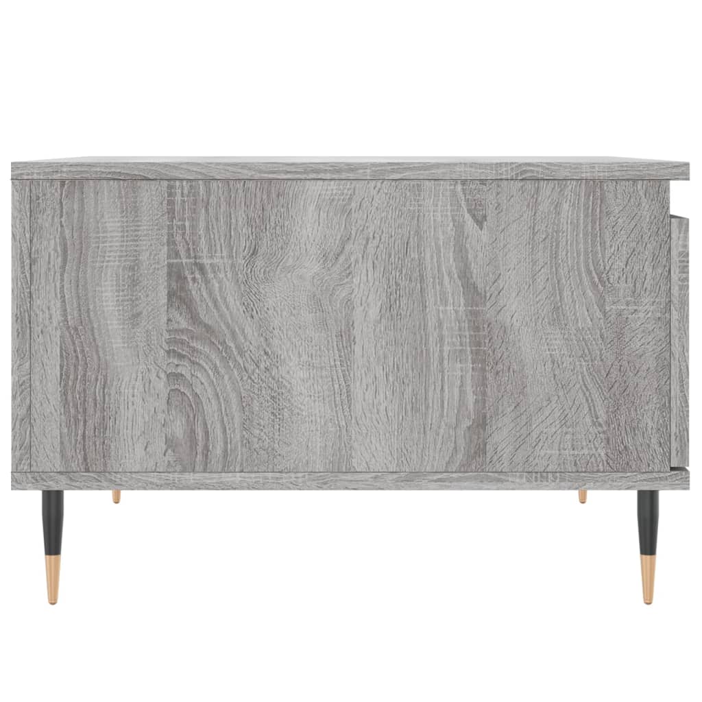 Coffee Table Grey Sonoma 55x55x36,5 cm Engineered Wood