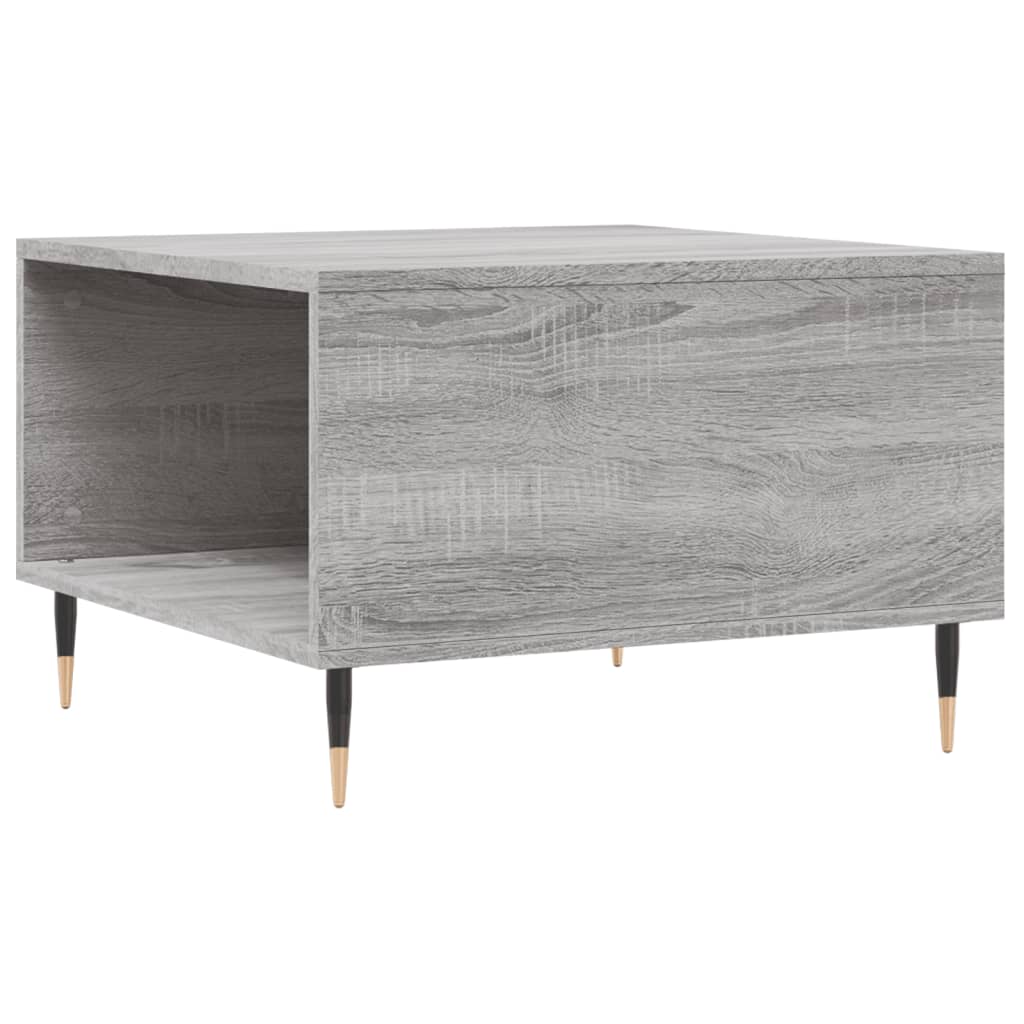 Coffee Table Grey Sonoma 55x55x36,5 cm Engineered Wood