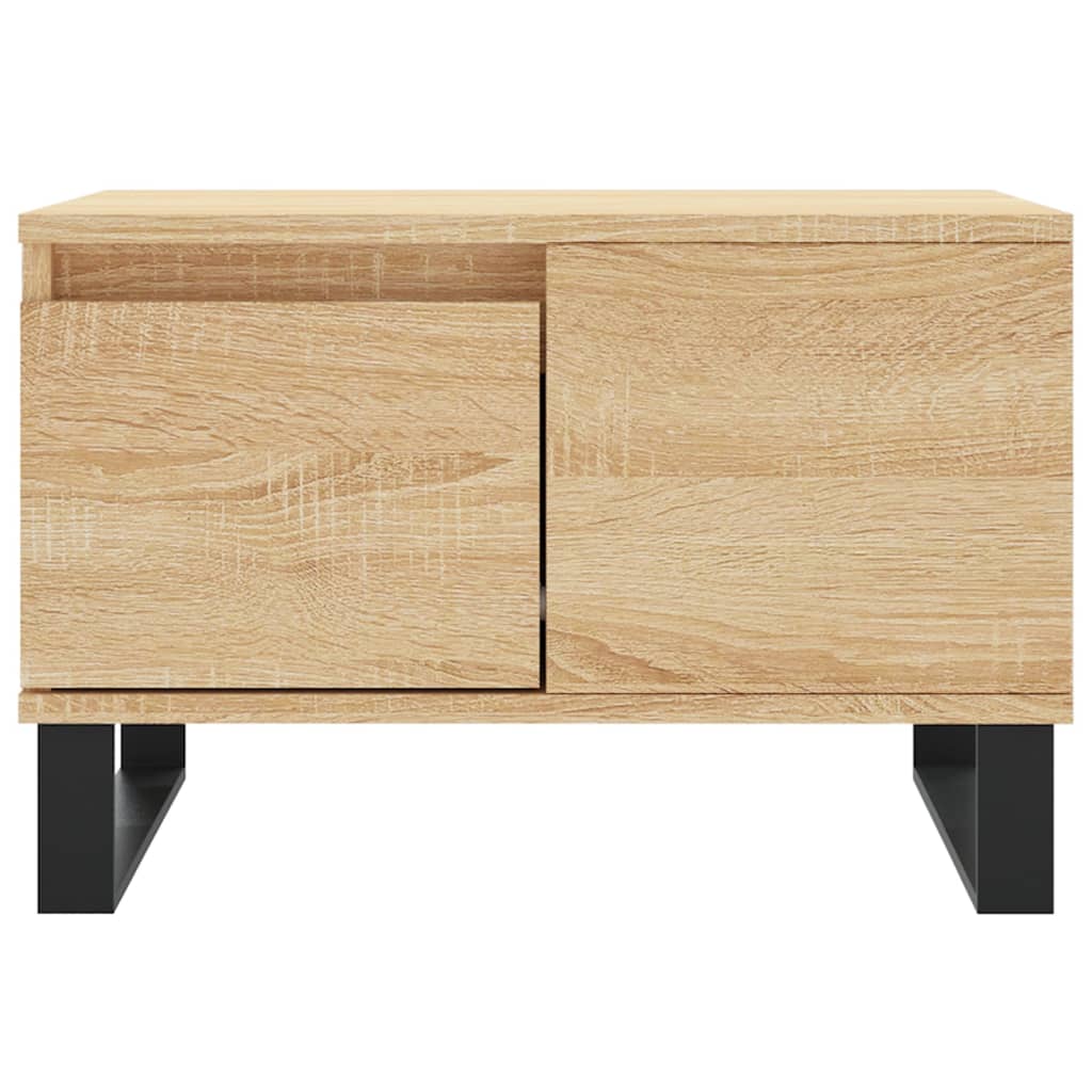 Coffee Table Sonoma Oak 55x55x36,5 cm Engineered Wood