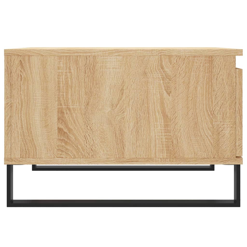 Coffee Table Sonoma Oak 55x55x36,5 cm Engineered Wood