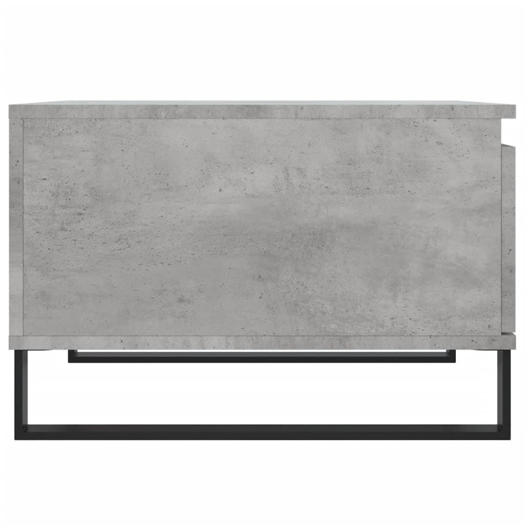 Coffee Table Concrete Grey 55x55x36,5 cm Engineered Wood