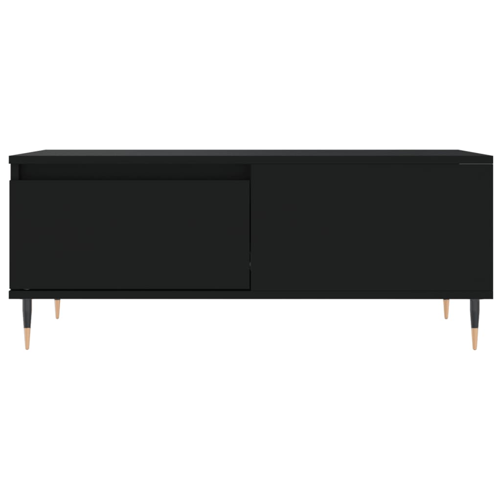 Coffee Table Black 90x50x36,5 cm Engineered Wood