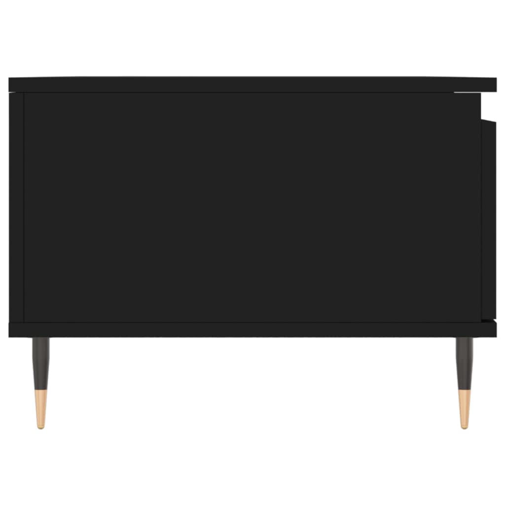 Coffee Table Black 90x50x36,5 cm Engineered Wood