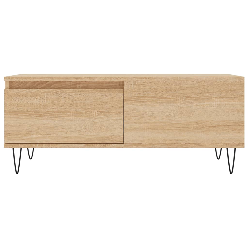 Coffee Table Sonoma Oak 90x50x36,5 cm Engineered Wood