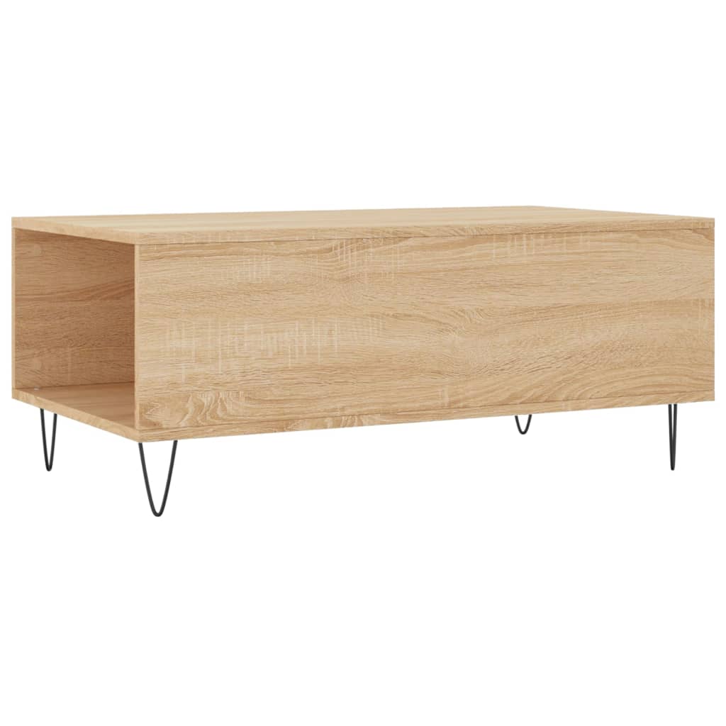 Coffee Table Sonoma Oak 90x50x36,5 cm Engineered Wood