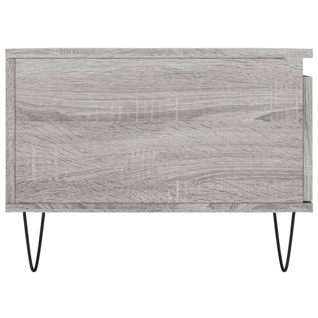 Coffee Table Grey Sonoma 90x50x36,5 cm Engineered Wood