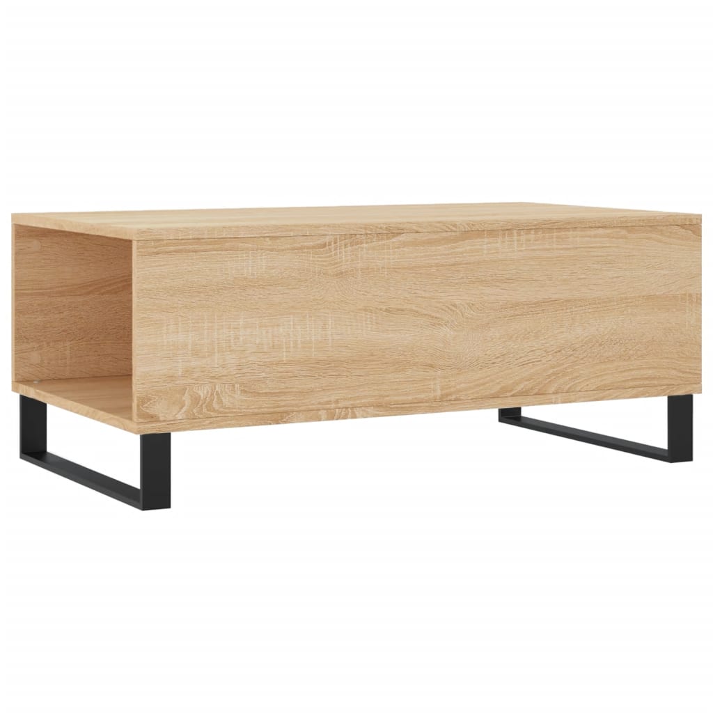 Coffee Table Sonoma Oak 90x50x36,5 cm Engineered Wood