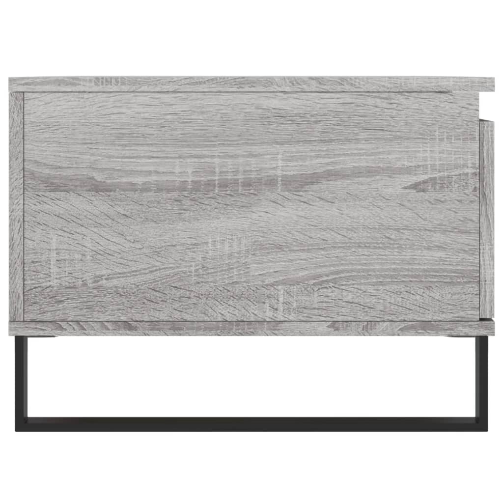 Coffee Table Grey Sonoma 90x50x36,5 cm Engineered Wood