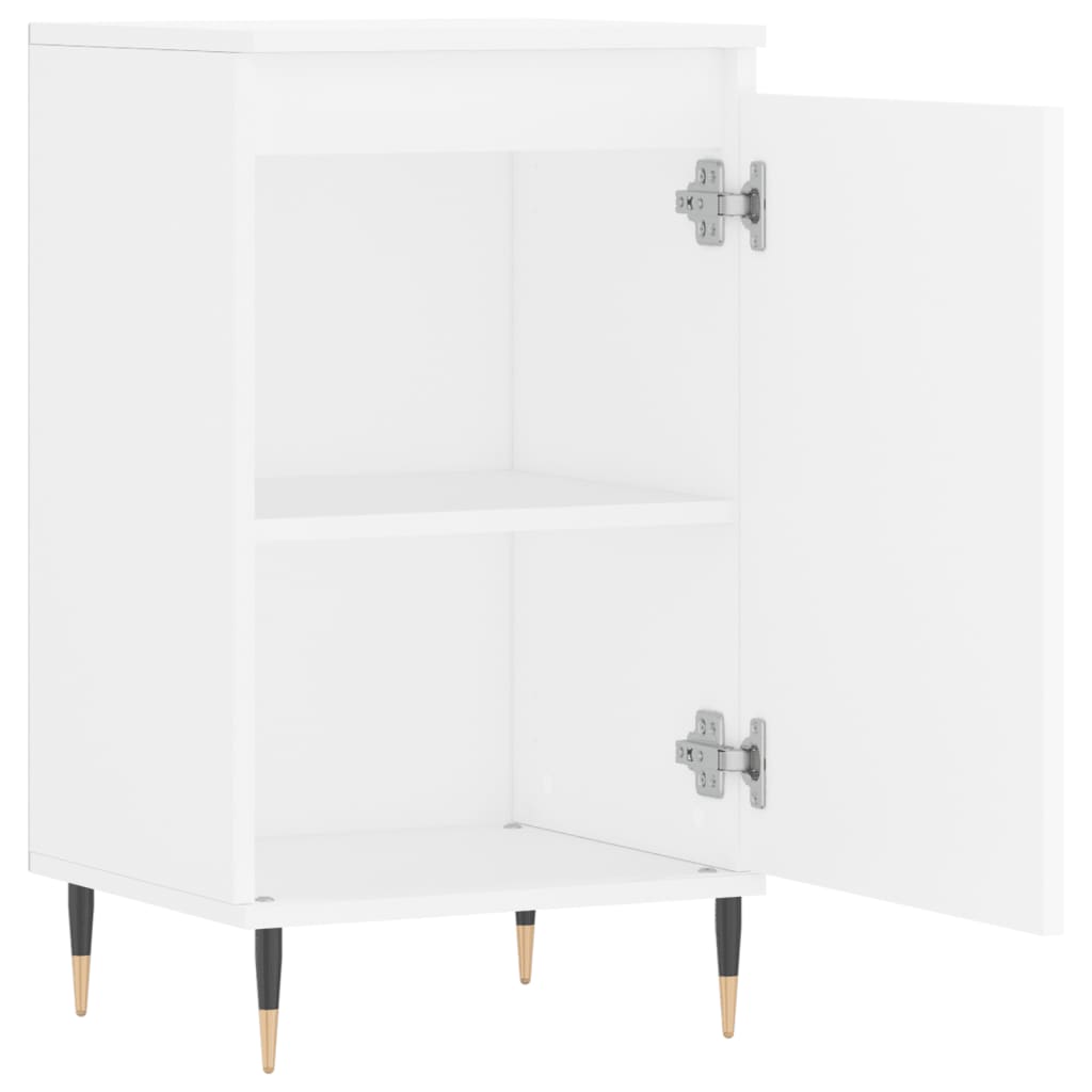 Sideboard White 40x35x70 cm Engineered Wood