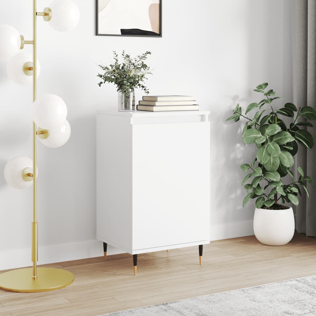 Sideboard White 40x35x70 cm Engineered Wood