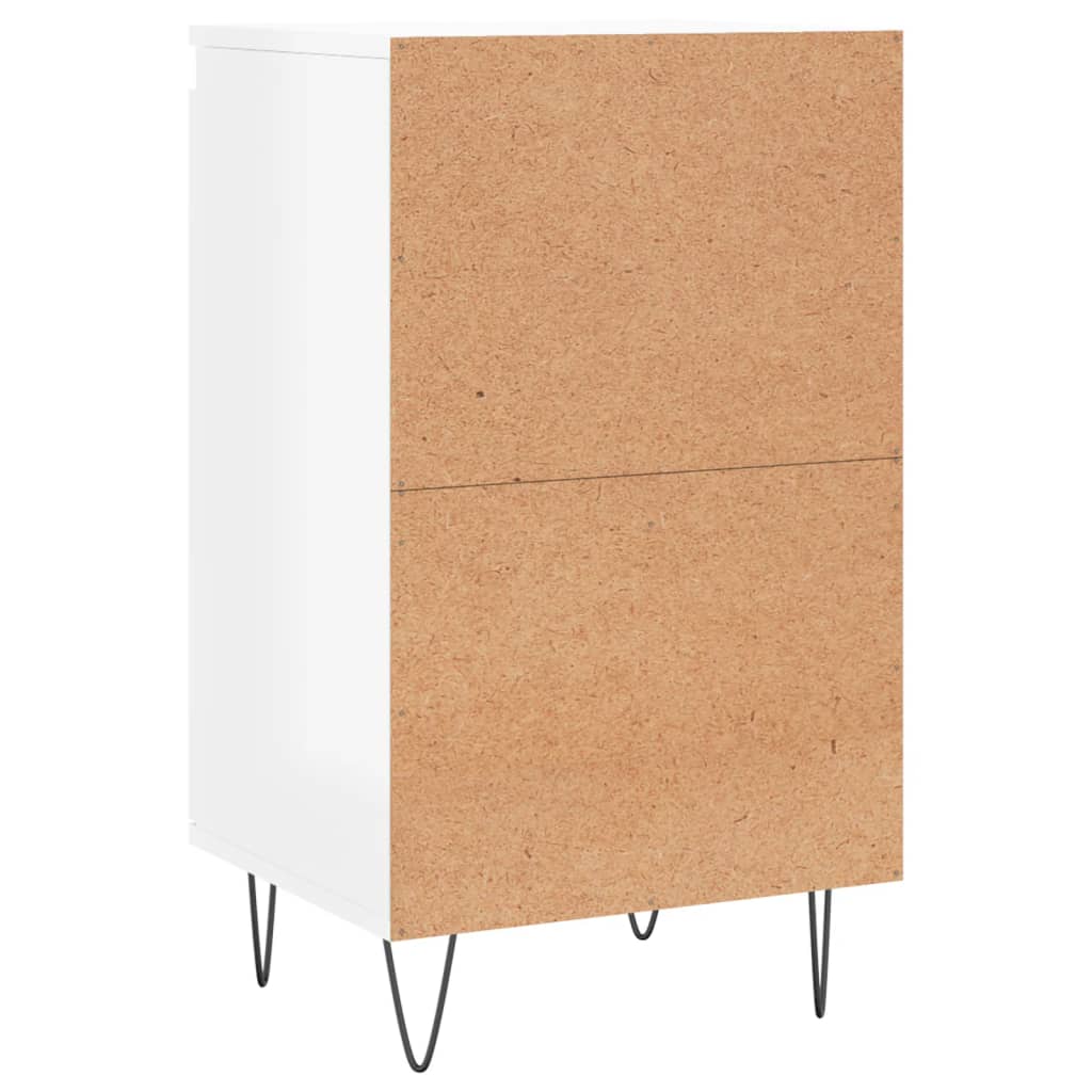 Sideboards 2 pcs High Gloss White 40x35x70 cm Engineered Wood