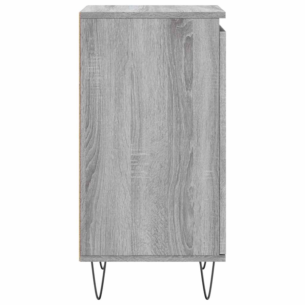 Sideboard Grey Sonoma 40x35x70 cm Engineered Wood