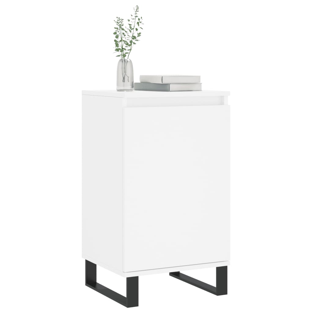 Sideboard White 40x35x70 cm Engineered Wood