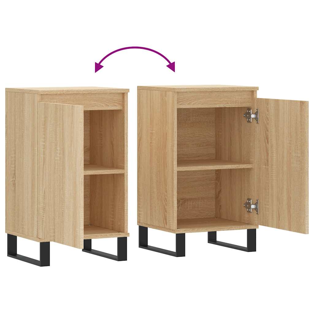 Sideboard Sonoma Oak 40x35x70 cm Engineered Wood