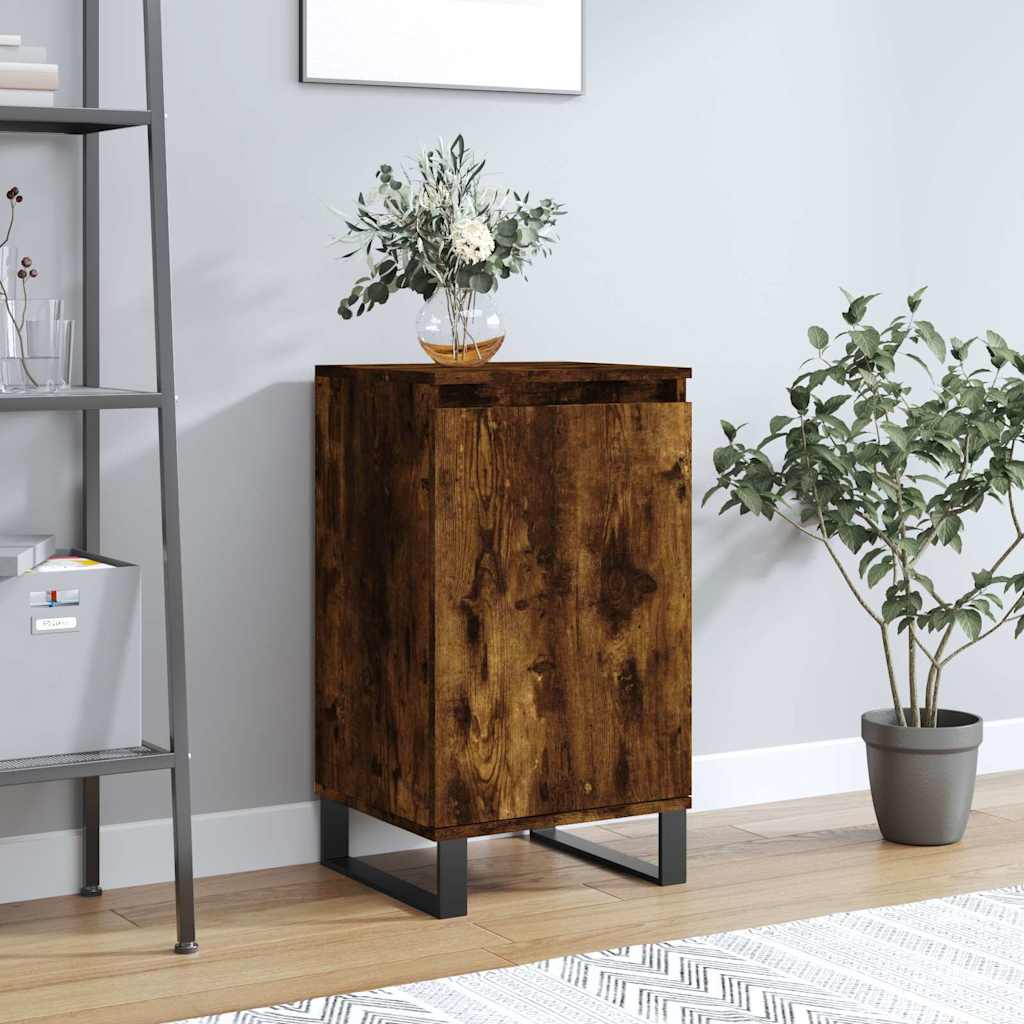 Sideboard Smoked Oak 40x35x70 cm Engineered Wood