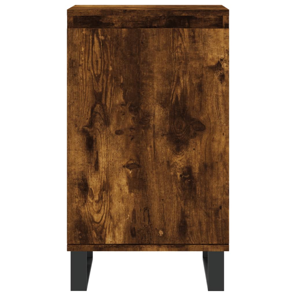 Sideboards 2 pcs Smoked Oak 40x35x70 cm Engineered Wood