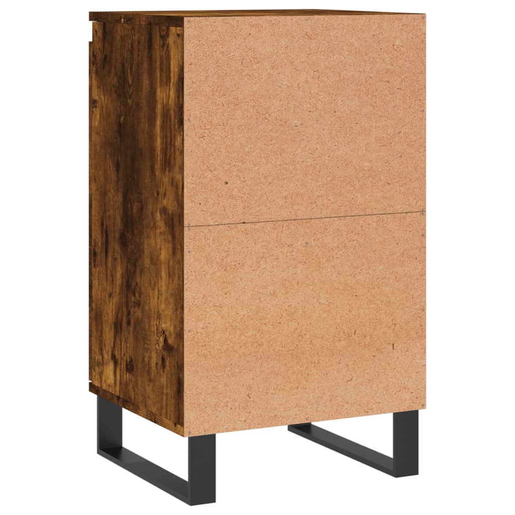 Sideboards 2 pcs Smoked Oak 40x35x70 cm Engineered Wood