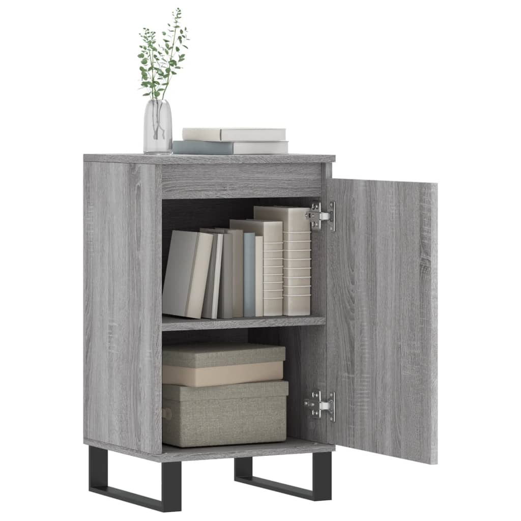 Sideboard Grey Sonoma 40x35x70 cm Engineered Wood
