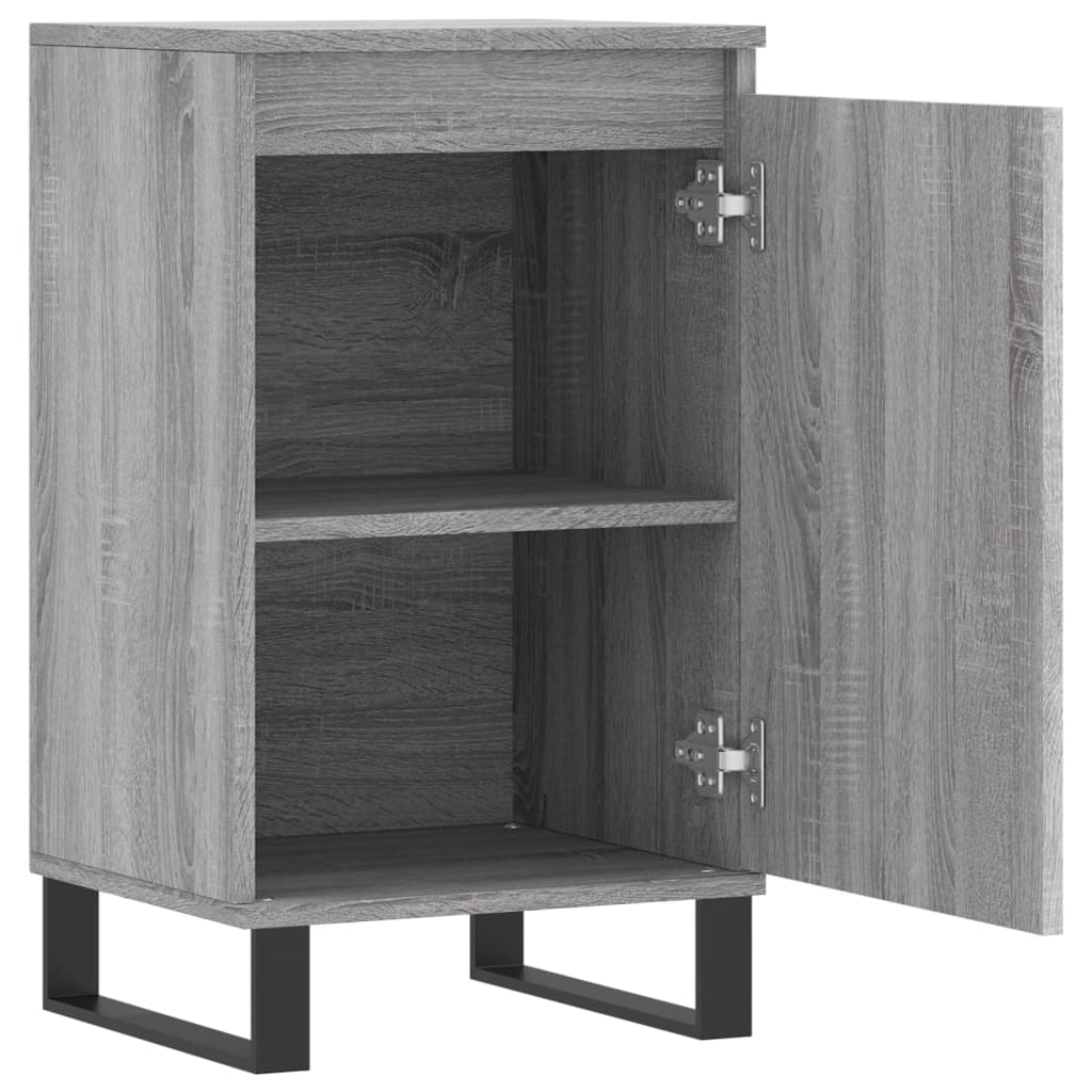 Sideboard Grey Sonoma 40x35x70 cm Engineered Wood