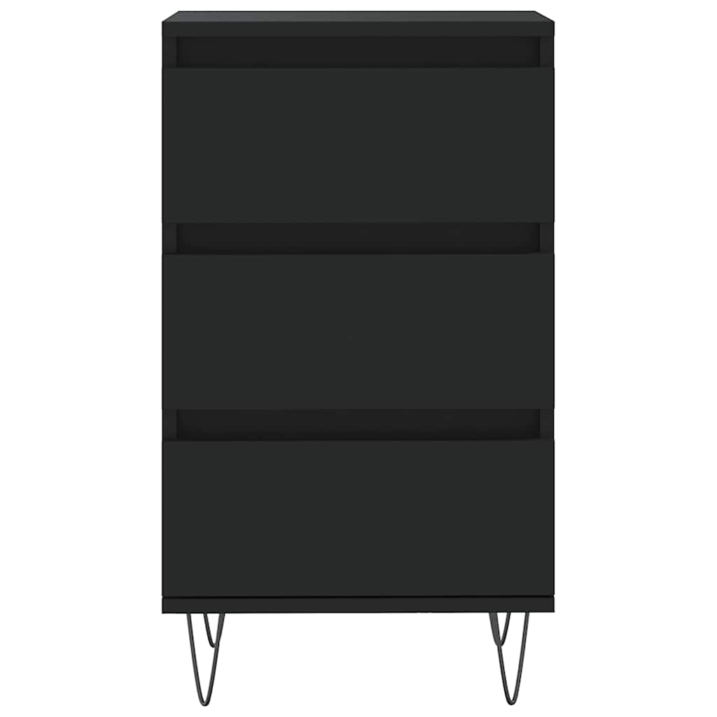 Sideboard Black 40x35x70 cm Engineered Wood