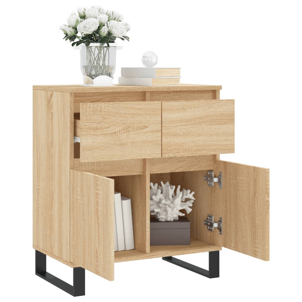 Sideboard Sonoma Oak 60x35x70 cm Engineered Wood