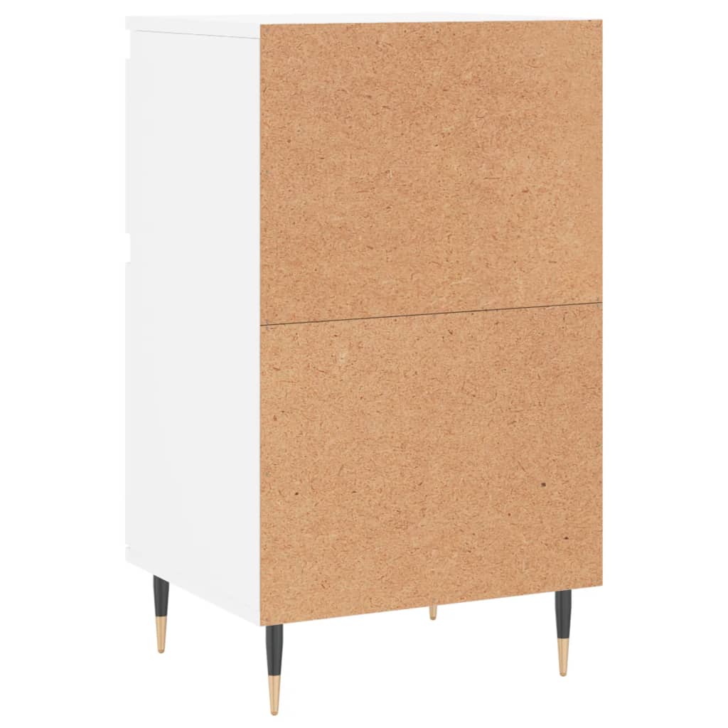 Sideboard White 40x35x70 cm Engineered Wood
