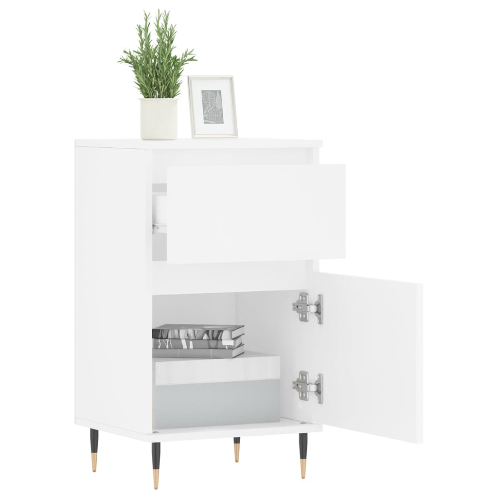 Sideboards 2 pcs White 40x35x70 cm Engineered Wood