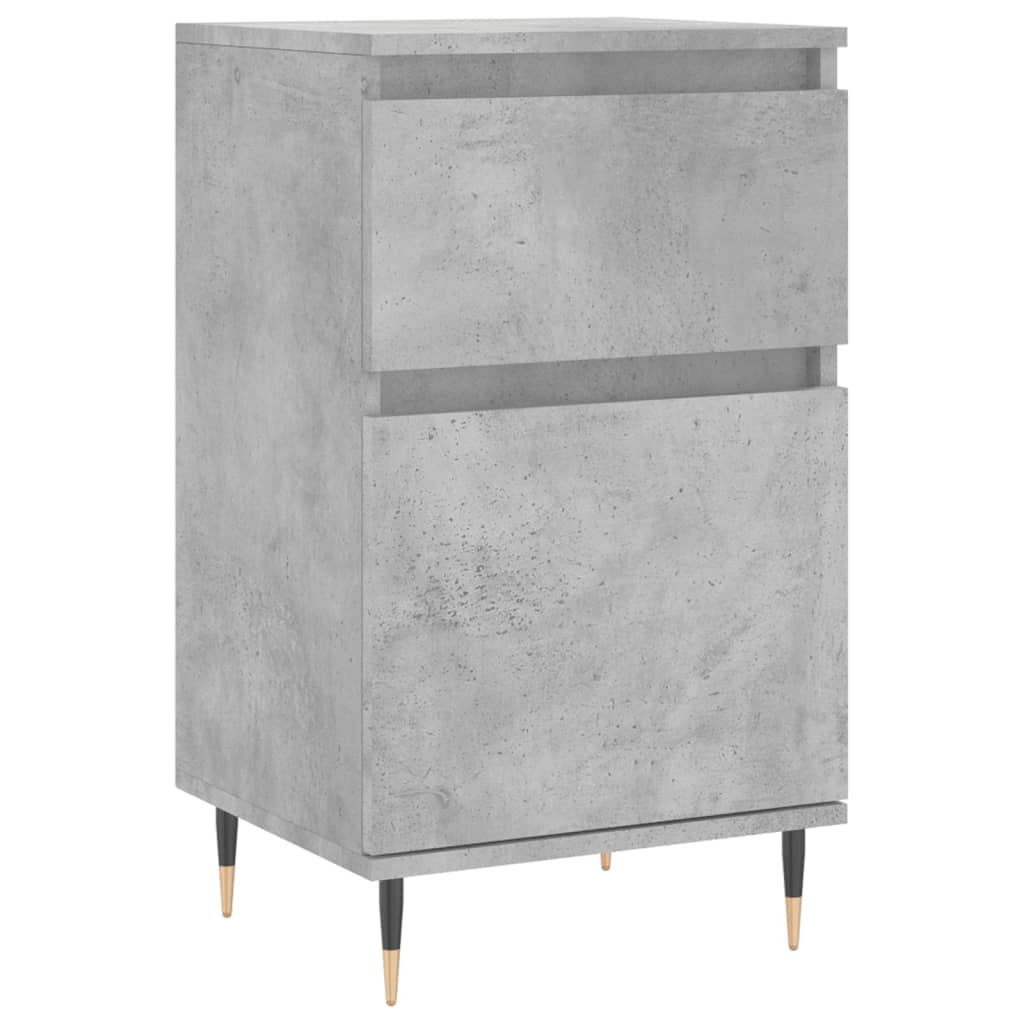 Sideboard Concrete Grey 40x35x70 cm Engineered Wood