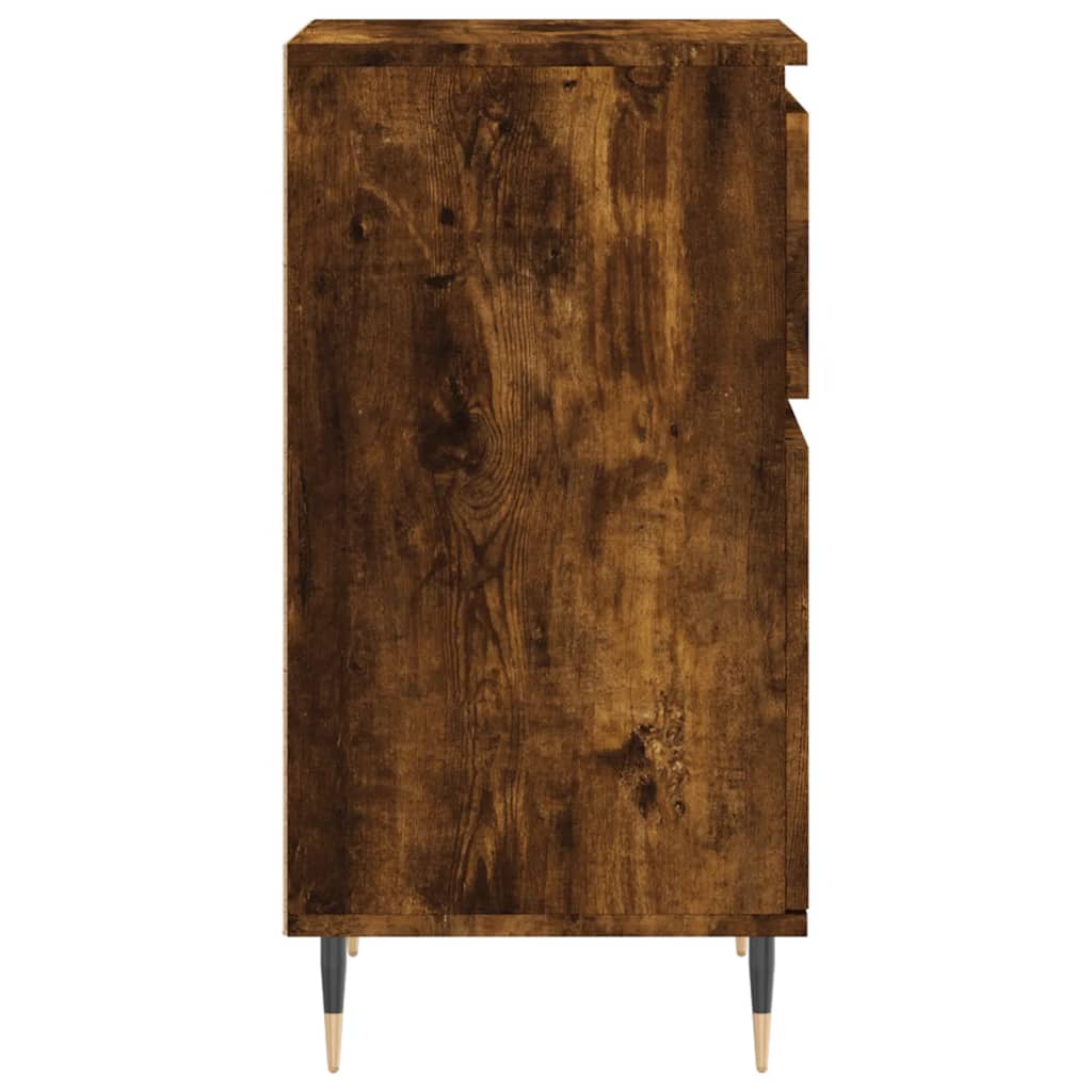 Sideboard Smoked Oak 40x35x70 cm Engineered Wood