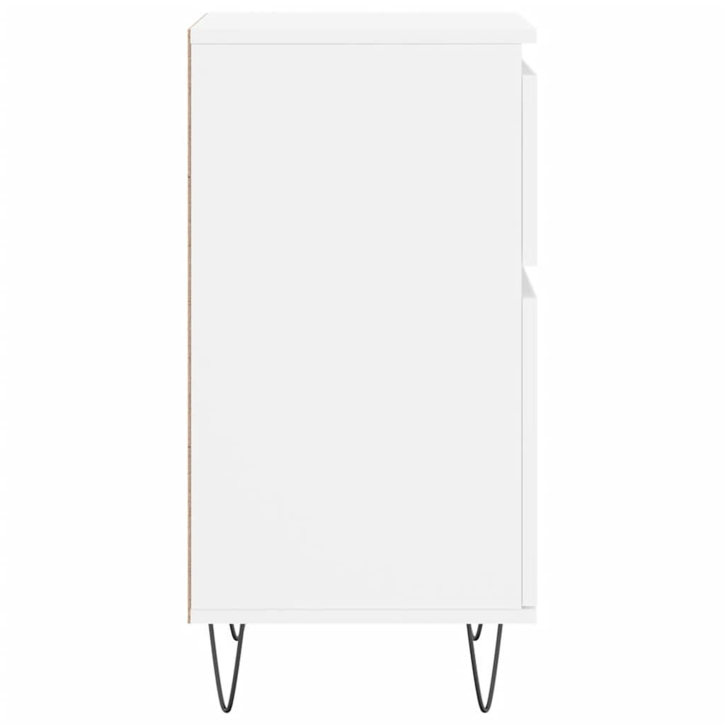 Sideboard White 40x35x70 cm Engineered Wood